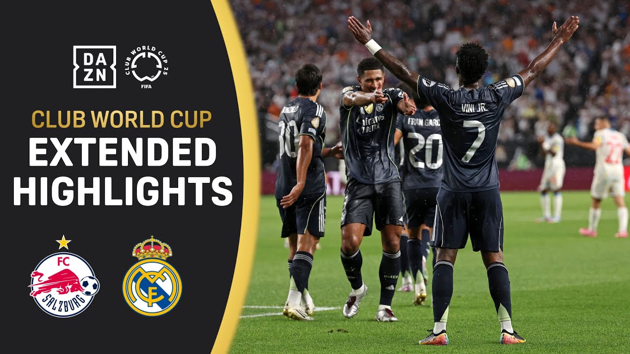 Real Madrid vs RB Salzburg in the FIFA Club World Cup!
