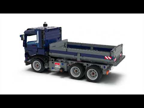 Miniatura del video del prodotto LEGO - TECHNIC Autocarro con cassone ribaltabile 42203