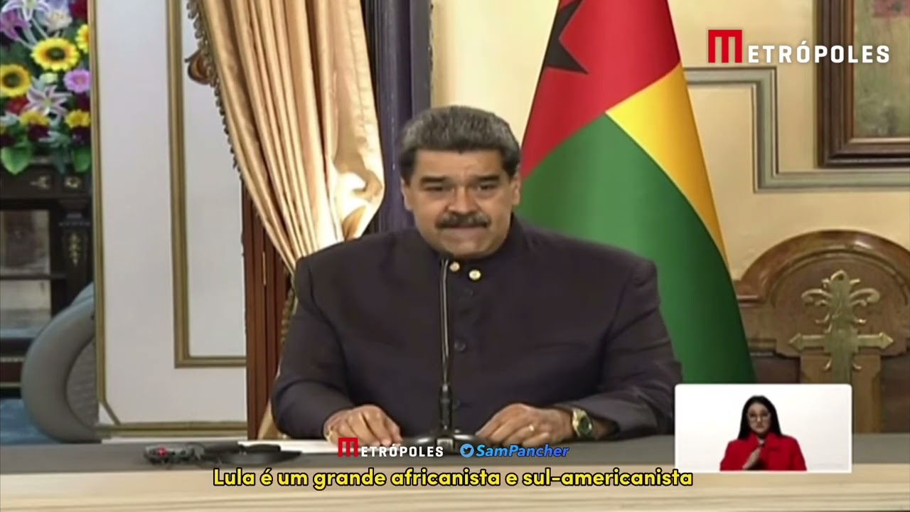 Nicolás Maduro diz que ligou para Lula e o parabenizou pela vitória na segunda-feira (31)