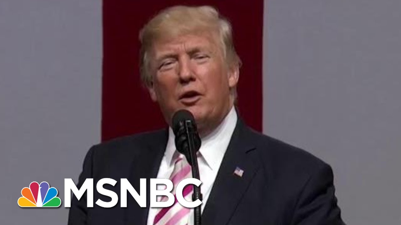 Donald Trump Renews Attacks On NFL Players After Preseason Anthem Protests | Hallie Jackson | MSNBC