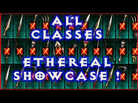 Ethereals All Classes Showcase ! Diablo 3 PTR 2.7.1