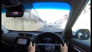 【Test Drive】2018 New HONDA CR-V HYBRID 2.0L 4WD - POV City Drive