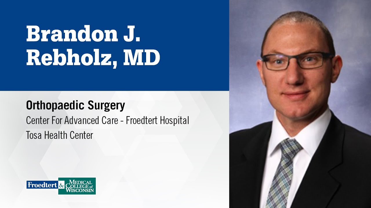 Brandon Rebholz, orthopaedic spine surgeon YouTube