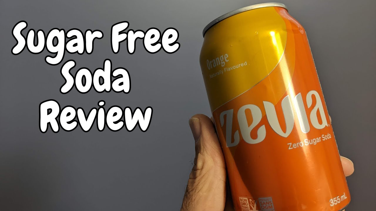 ORANGE You Glad It's SUGAR FREE? Zevia Sugar Free Soda Review