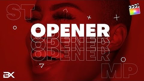 Top Apple Motion Projects: Rhythmic Opener