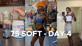 75 SOFT: GLUTES GYM DAY, NAIL APPOINTMENT + BIG CHILLIN | DAY 4 screenshot 3