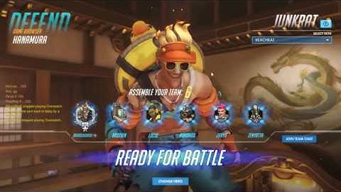 Overwatch - Easy Defense! (Custom Games - Hard Bots Gameplay)