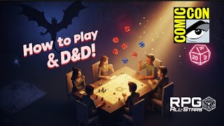 How to Play D&D (Comic Con LA Panel) | RPG All Stars