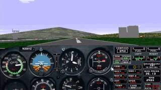Flight Simulator for Windows 95: Takeoff at Tobías Bolaños (MRPV)