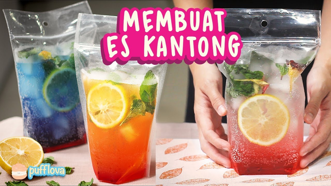 MEMBUAT ES KANTONG KESUKAAN KELUARGA