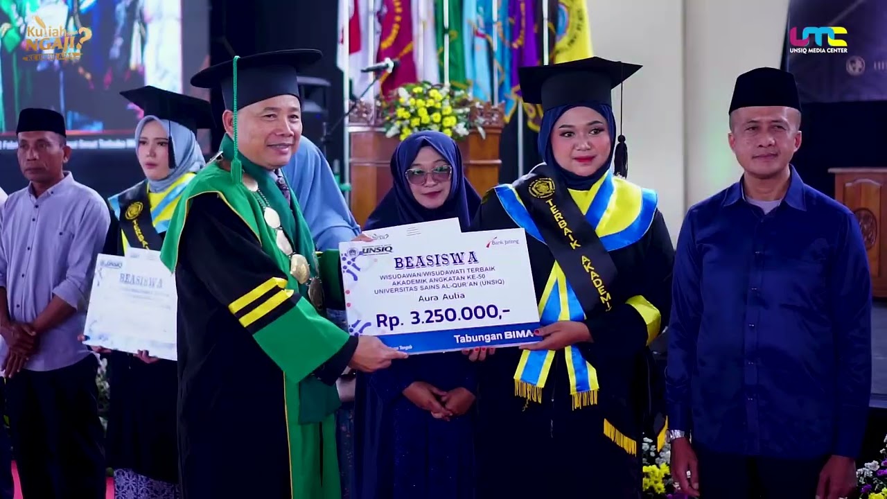 WISUDA Ke-50 UNIVERSITAS SAINS AL QUR'AN JAWA TENGAH di WONOSOBO Tahun 2026