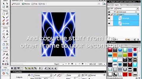 Adobe fireworks || How to make animated pictures [HQ]