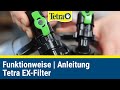 So funktioniert ein Aquarium-Filter | TETRA EX-Filter Anleitung