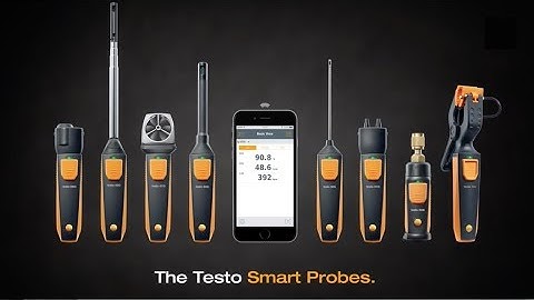 Testo Smart Probes: Overview