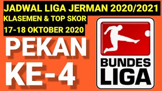 Jadwal Liga Jerman Pekan Ke 4 & Klasemen Sementara Jadwal Liga Jerman Pekan Ke 4 & Klasemen Sementara