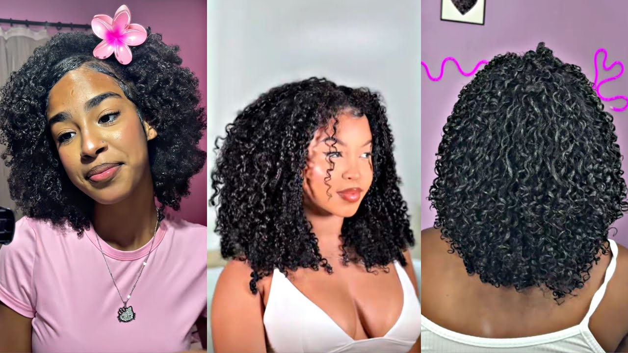 УКЛАДКА ДЛЯ КУДРЯВЫХ ВОЛОС | подборки тикток