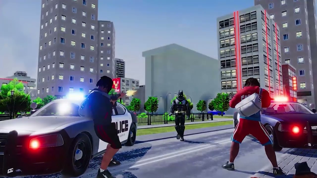 Flying Bat Robot Car Transform Simulator | Thunder Bat Robot Car Games 2024 | Gameplay 30 sec