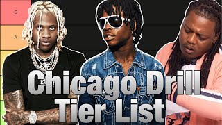 Chicago Drill Era Tier List