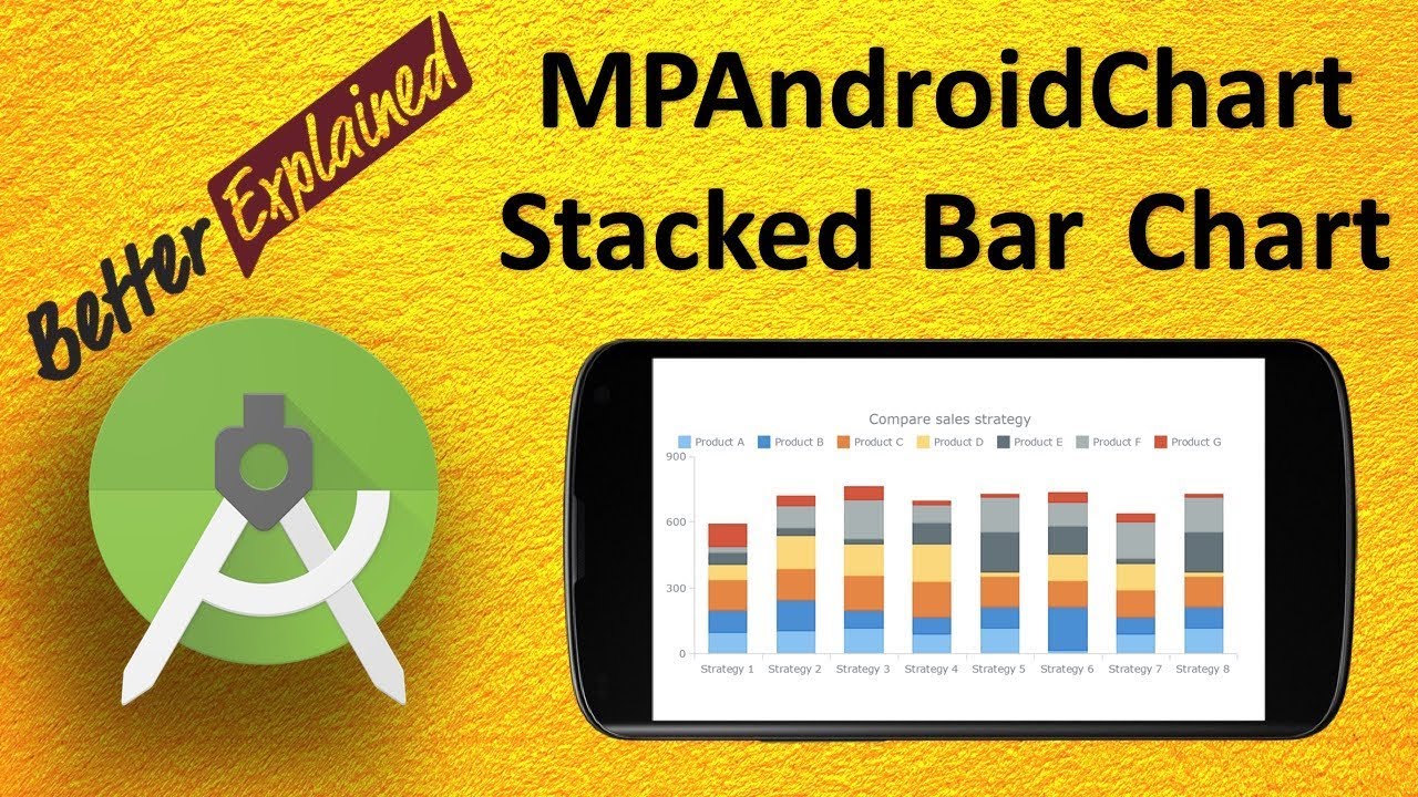 Vertical Stacked Bar Chart Android