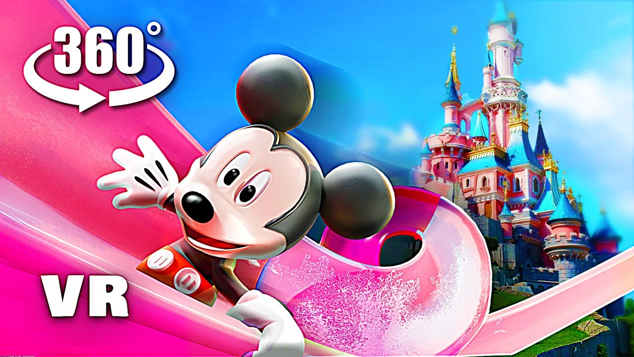 VR 360° DISNEY WATERSLIDE