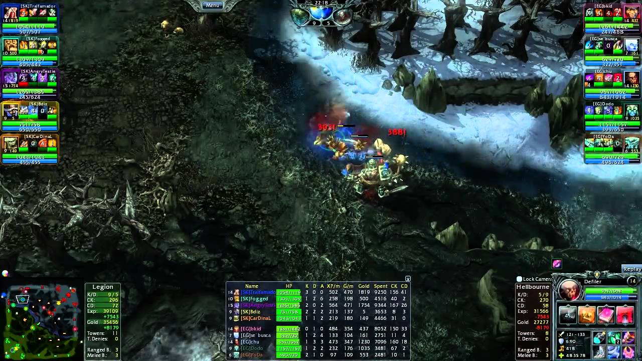 HoN GosuGamers World Cup - SK vs EG [g3]