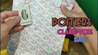 GOYARD Poitiers Claire-Voie bag 