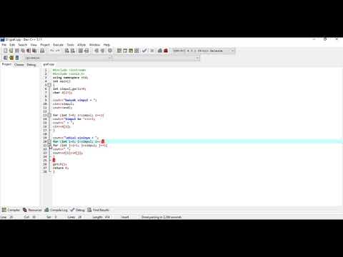 Program Dev C++ & Flowchart Dari Sebuah Graph Terhubung