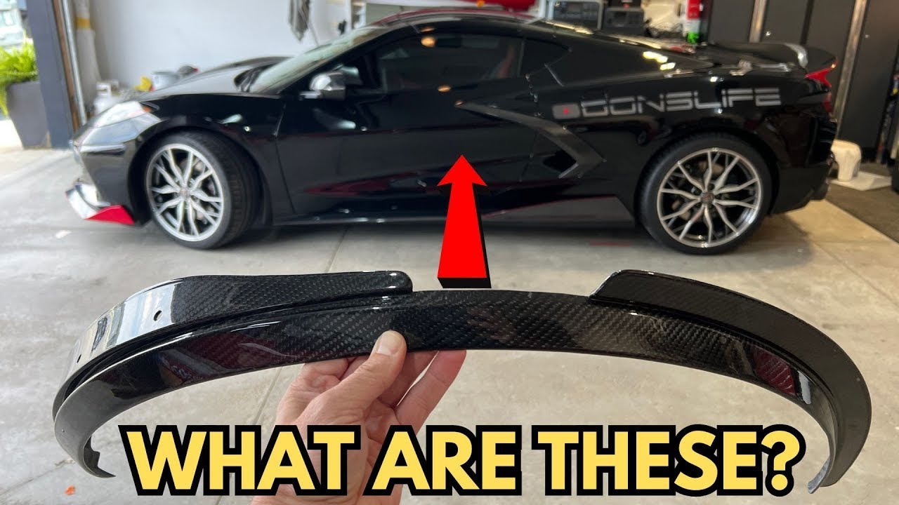 2020-Up Corvette C8 Side Wheel Fender Installation EOS ft.@Donslife ...