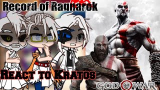 Record of Ragnarok React to Kratos🇬🇧🇮🇩|God of War