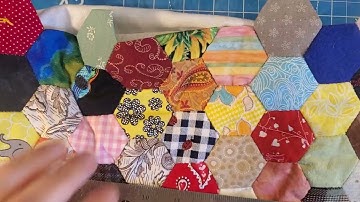 how I do the edging/finishing on my epp quilts.