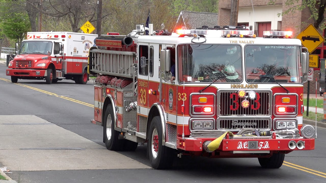 Engine 33 DCFD Engine 33 & Medic 33 Responding - YouTube