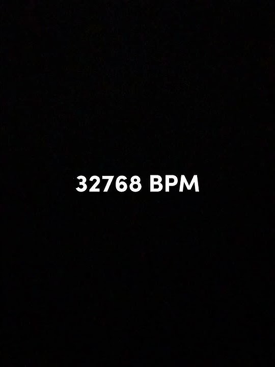 Ultra Fast Metronome (64 BPM to over 1 million BPM!!)