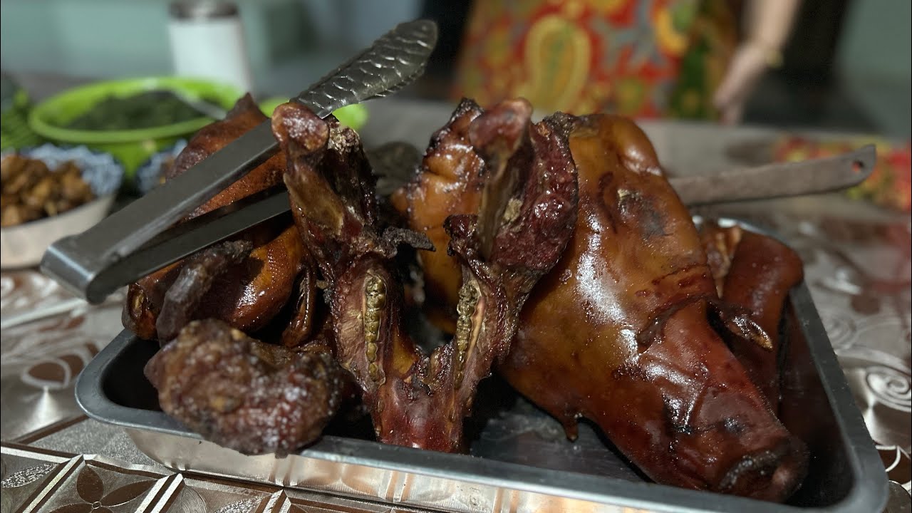 Balik tahun baru di kampung terus ada makanan sedap…