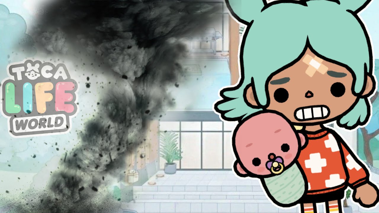 ТОРНАДО ОБРУШИВАЕТСЯ НА НАШ ДОМ! 🌪 🏡 Toca Boca Life World
