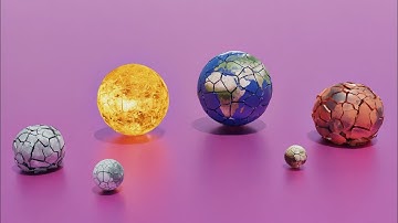 planet break | Solar System Planet Size Comparison 3D