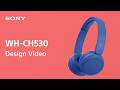 Sony Wireless Headphones WH-CH530 | Design Video | Sony Official