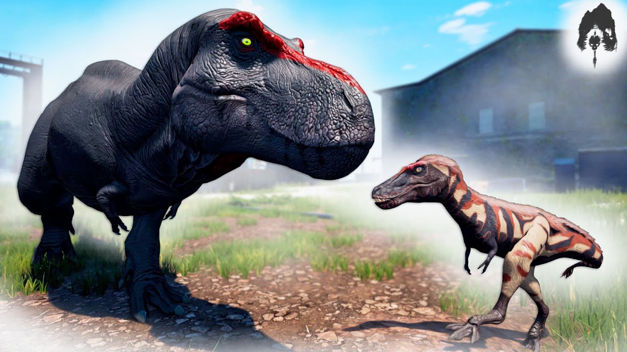 The Isle - Bebê T-REX é Adotado Por Uma Família Mista! Invasão Dos Raptors!