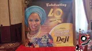DJ Meakey - Mrs Muyinot Abimbola Dejis 40th Birthday