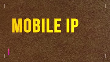 Overview Of Mobile IP in Hindi |MOBILE IP | INTRODUCTION TO MOBILE IP