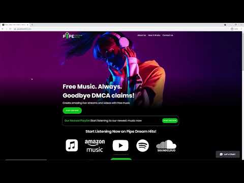 Pipe Dream Hits Website Ad