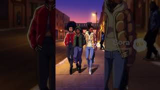 City Lights &amp; Confidence: An Urban Anime Story 🌃✨