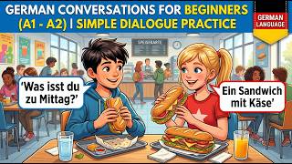 🇩🇪 Apprenez de Vraies Conversations Allemandes   A1 A2   L’Allemand Facile pour Débutants