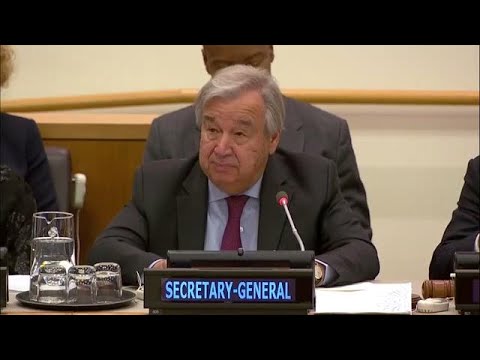 newspaper mockup UN Facing Severe Financial Crisis - UN Chief to #UNGA 5th Committee