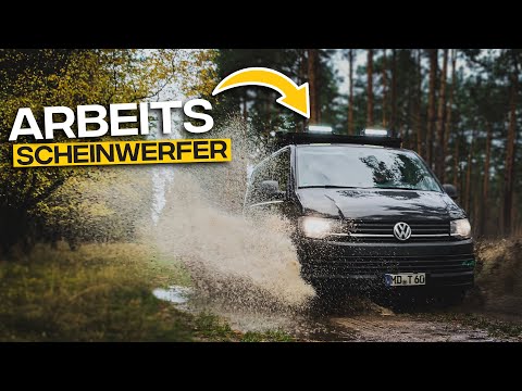 OSRAM LED Arbeitsscheinwerfer am VW T6 - Tom Siesing