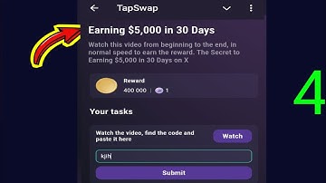 Earning $5,000 in 30 Days | Tapswap Code | The Secret to Earning $5,000 in 30 Days on X