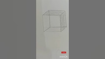 How to draw 3D cube #lifeisbutadream #art #artist #birthday #drawing #easy #shortvideo #3d #1million