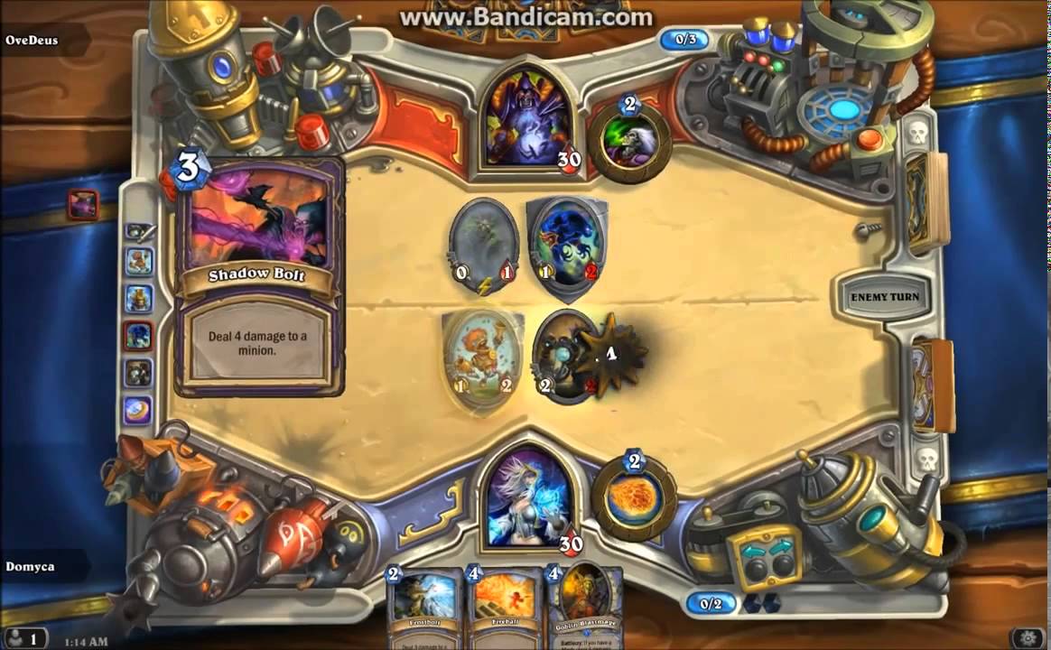 Hearthstone Deck Spotlight Low budget MechMage deck (GvG) YouTube
