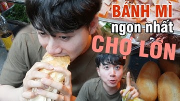 Người Hàn đảo điên khi thử BÁNH MÌ NGON NHẤT CHỢ LỚN!!!