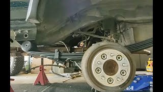 1996 Jeep Cherokee XJ 3" Lift Leaf Spring Easy Swap (not a video about rust). ;-)
