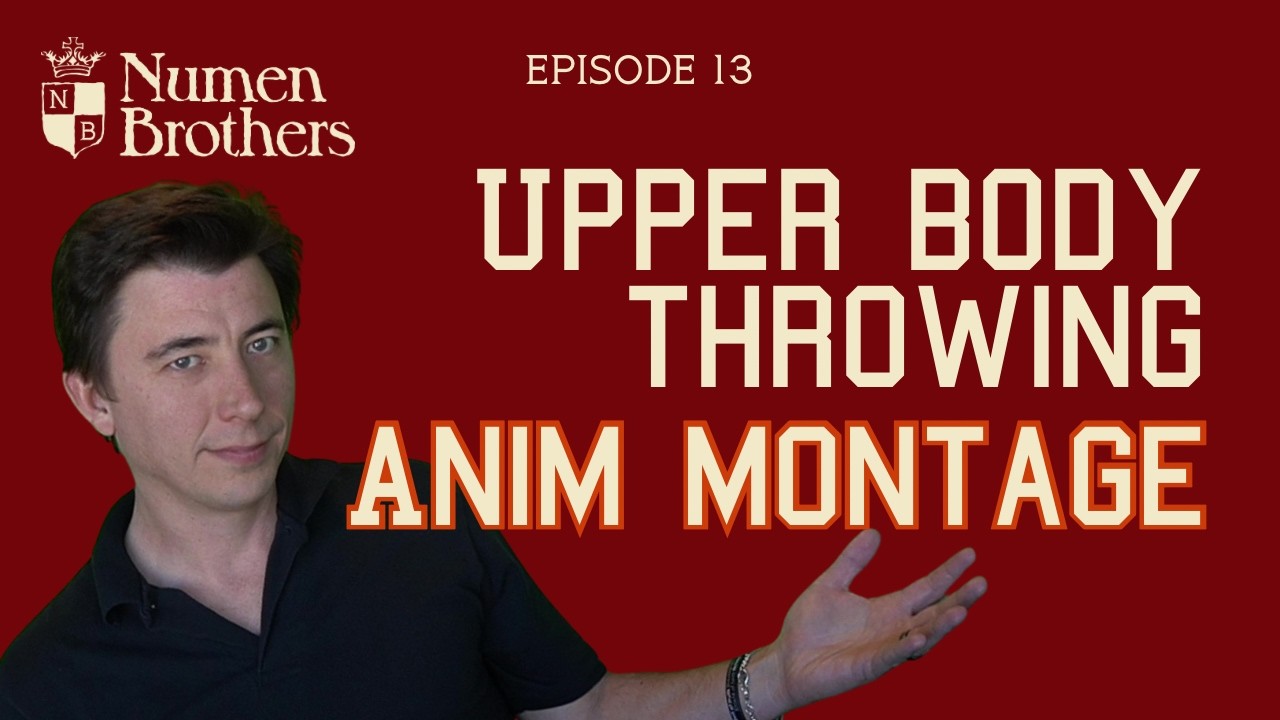 Прохождение игры за год - 13 - Монтаж анимации бросков верхней части тела - Полное обучение